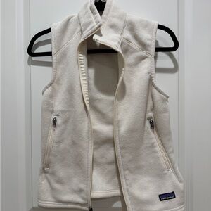 Patagonia Women's Off-White Fleece Vest